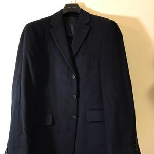 Mens J.Crew Suit Coat Blazer Size 40R